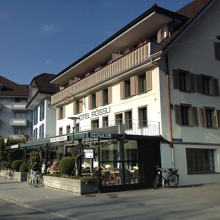 Hotel & Restaurant Roessli Stansstad Exteriér fotografie